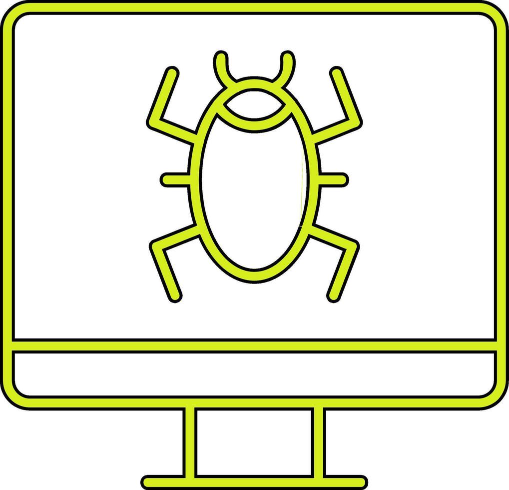 Computer Virus Vector Icon
