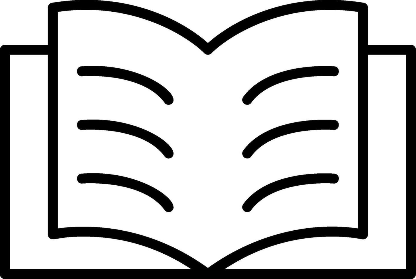 Book Pages Vector Icon