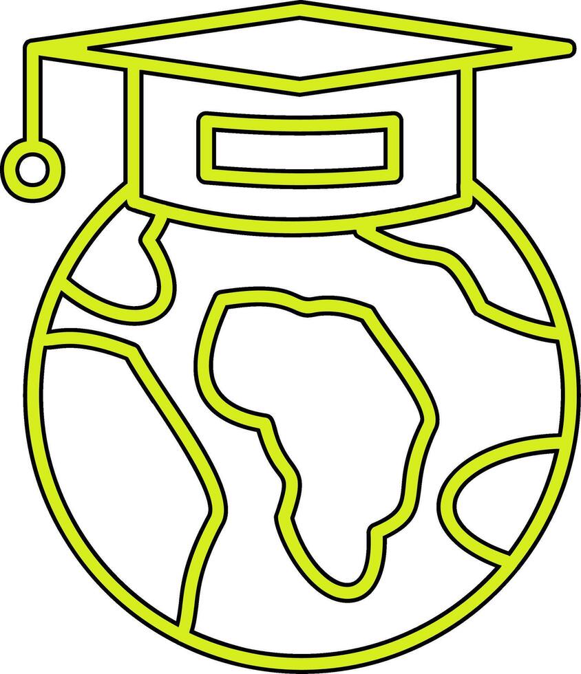 Global Education Vector Icon