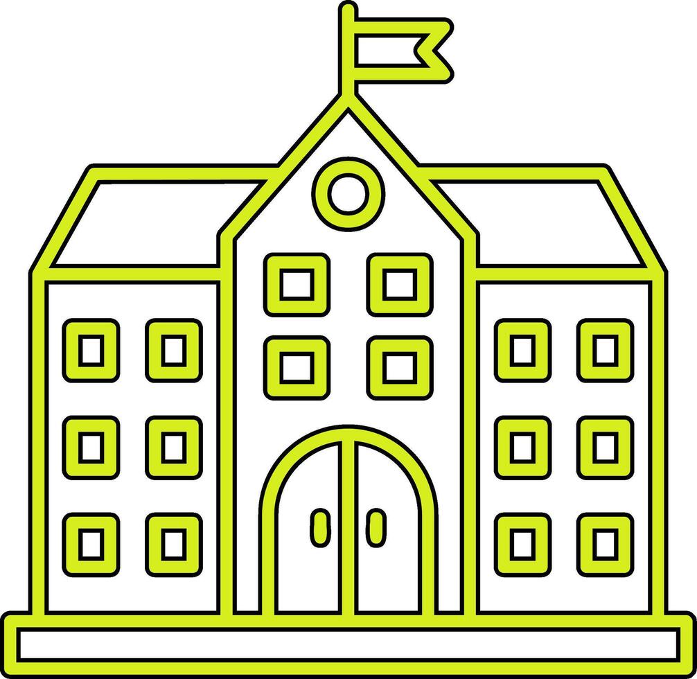 University Building Vector Icon