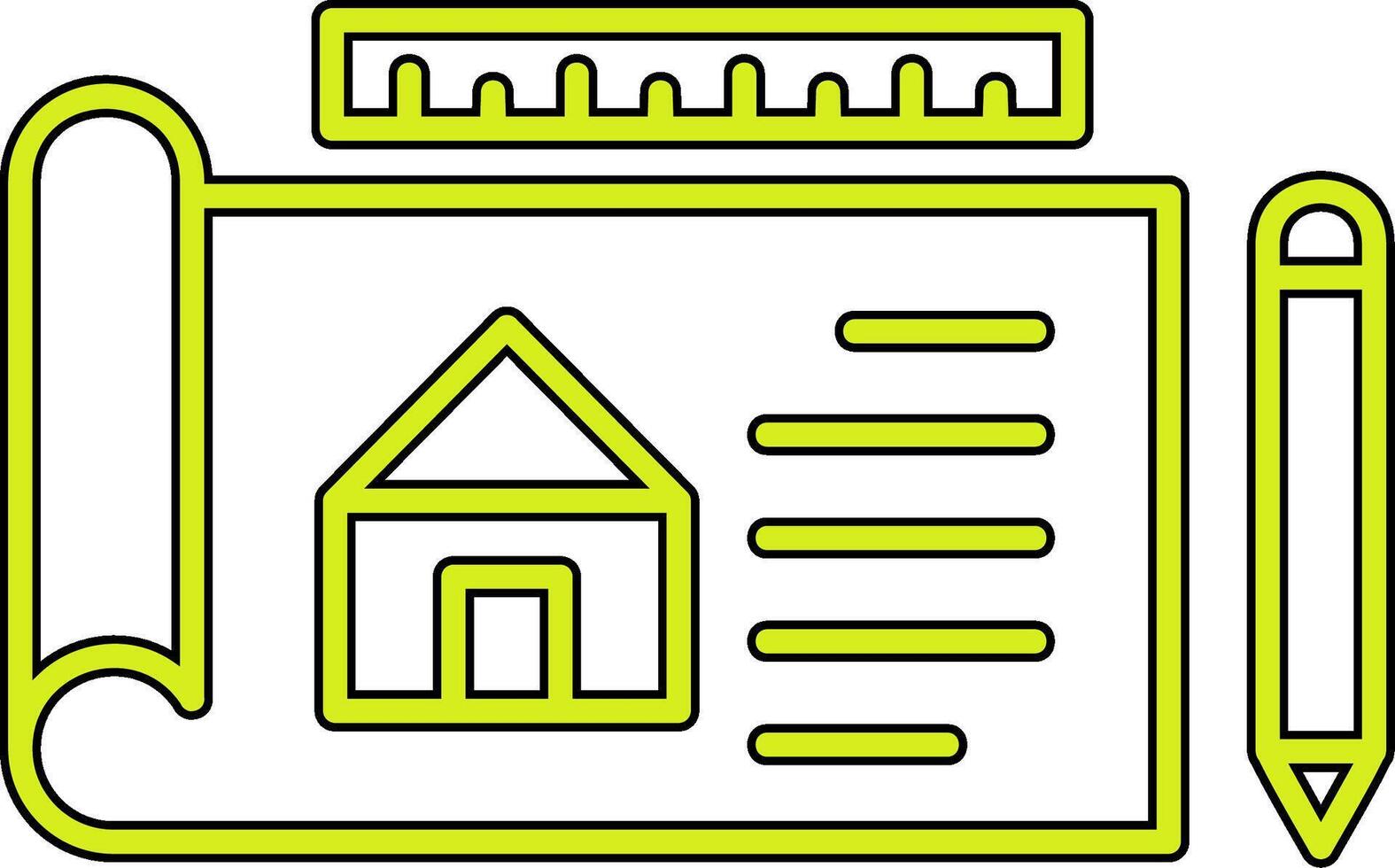 icono de vector de arquitectura