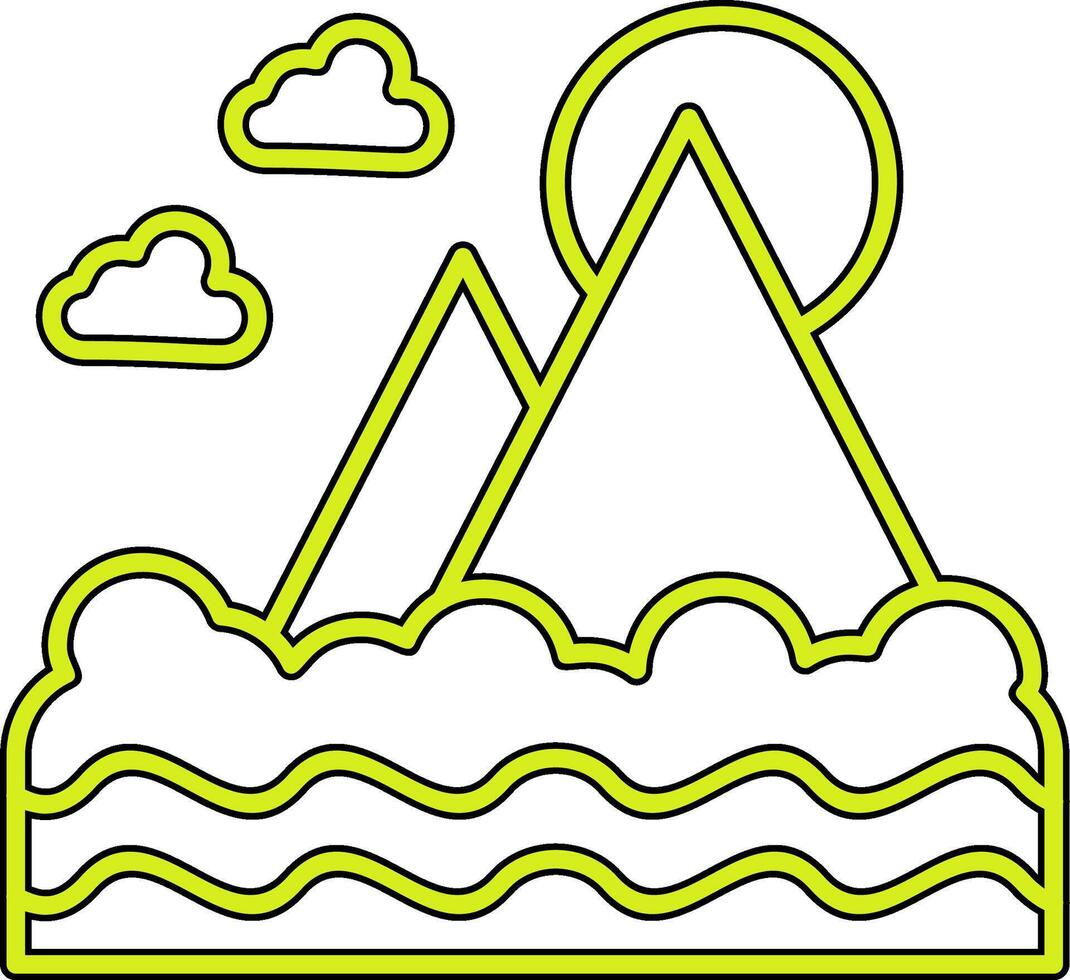 Mount Fuji Vector Icon