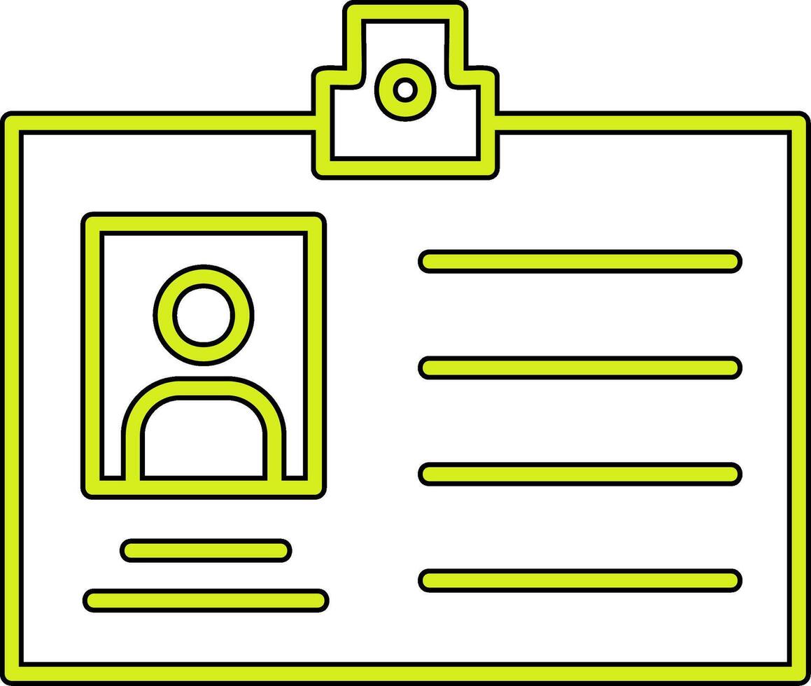 Membership Card Vector Icon