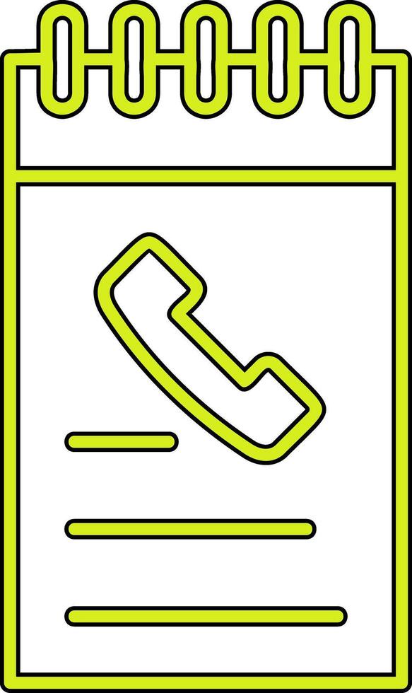 Notepad Vector Icon