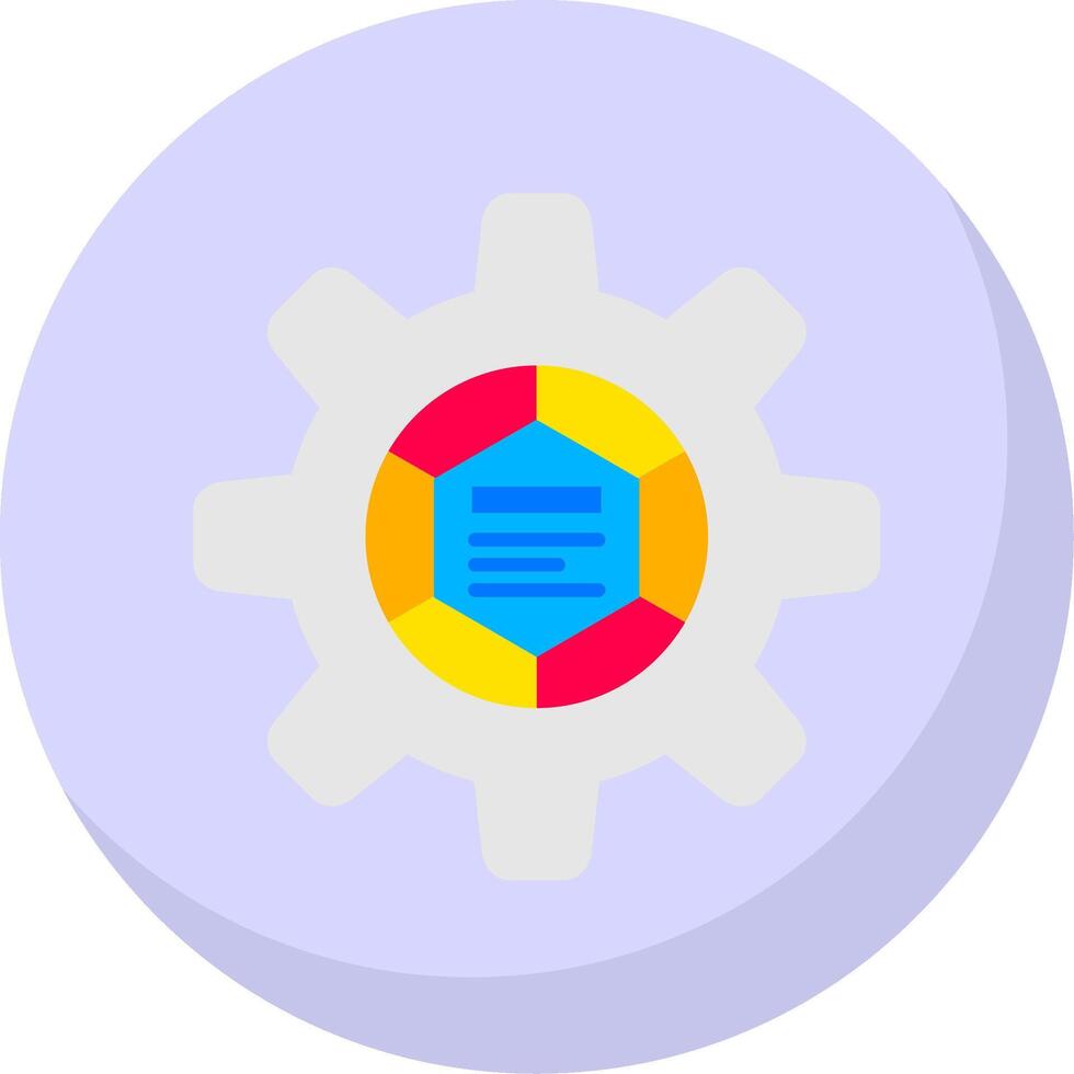 Infographic elements Glyph Flat Bubble Icon vector