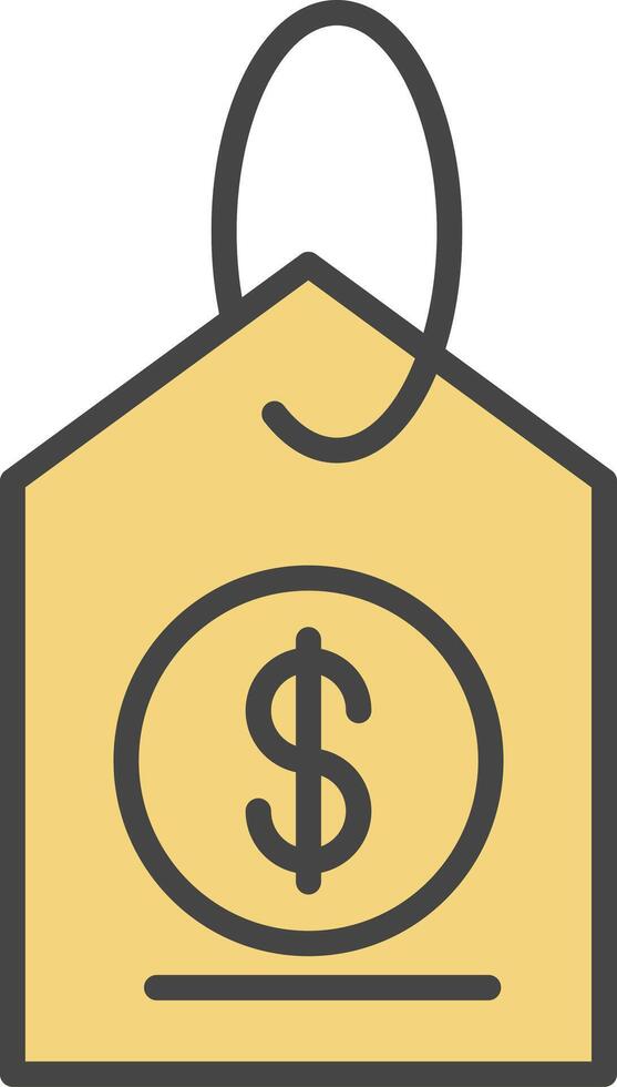 Cheap Line Filled Light Icon vector