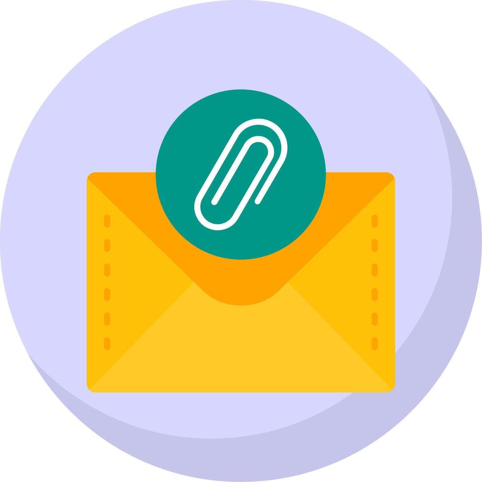 Clipper Glyph Flat Bubble Icon vector