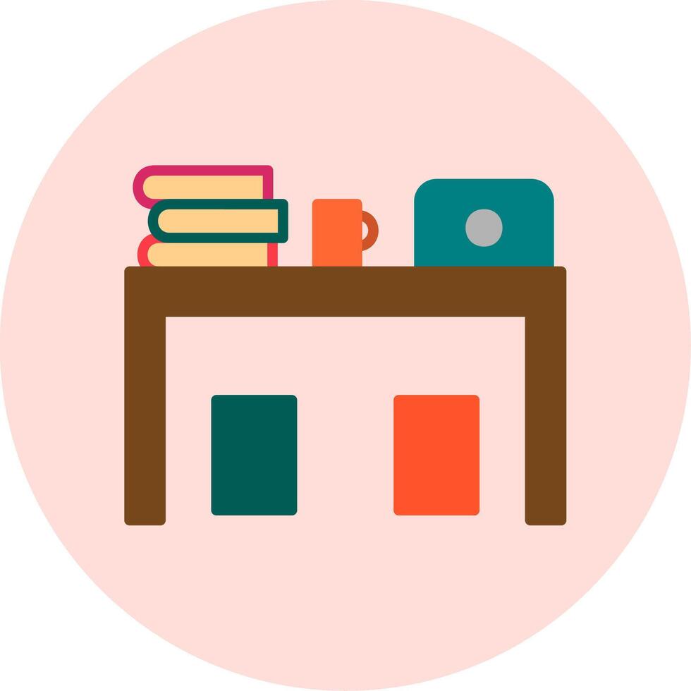 Desk Vector Icon
