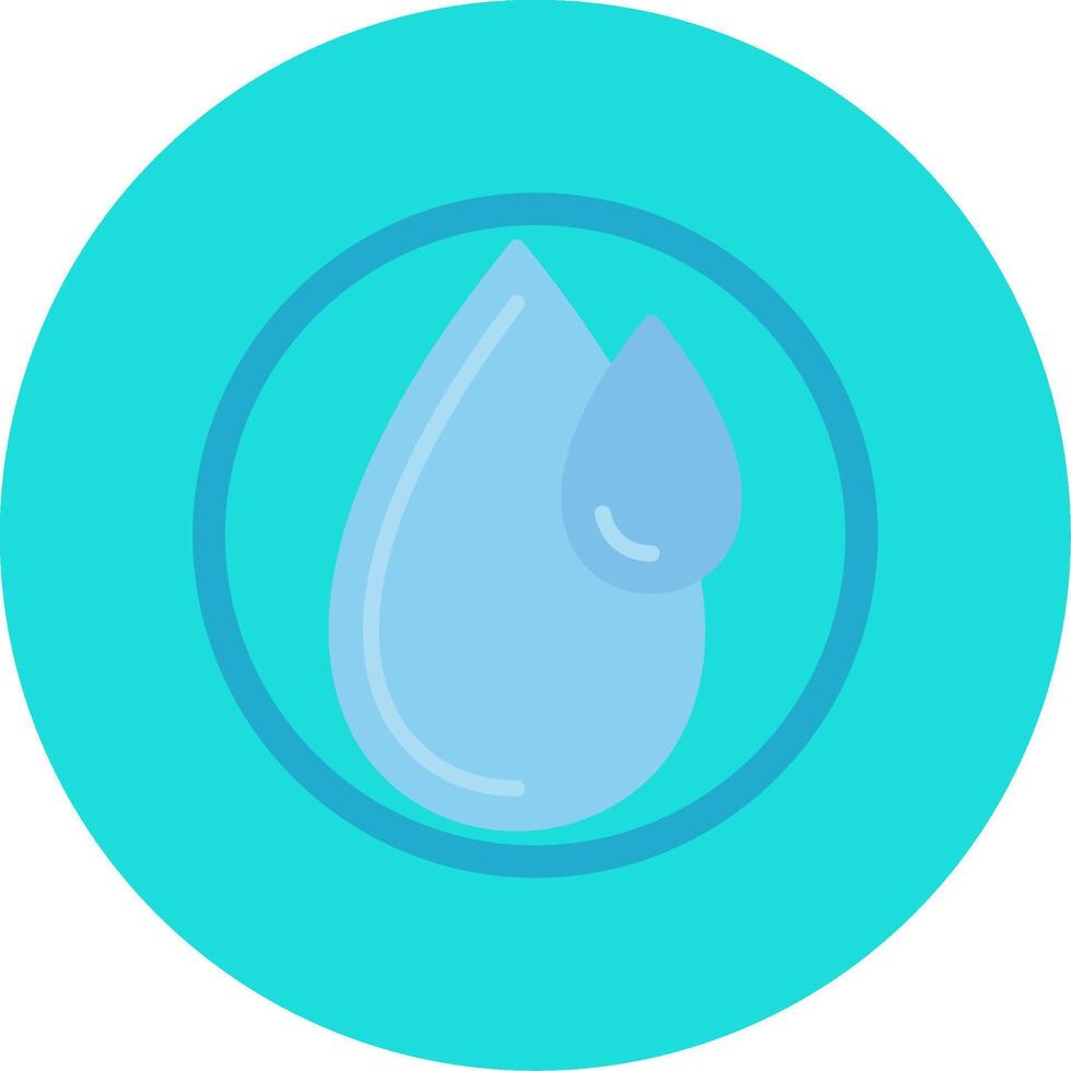 icono de vector de gota de agua