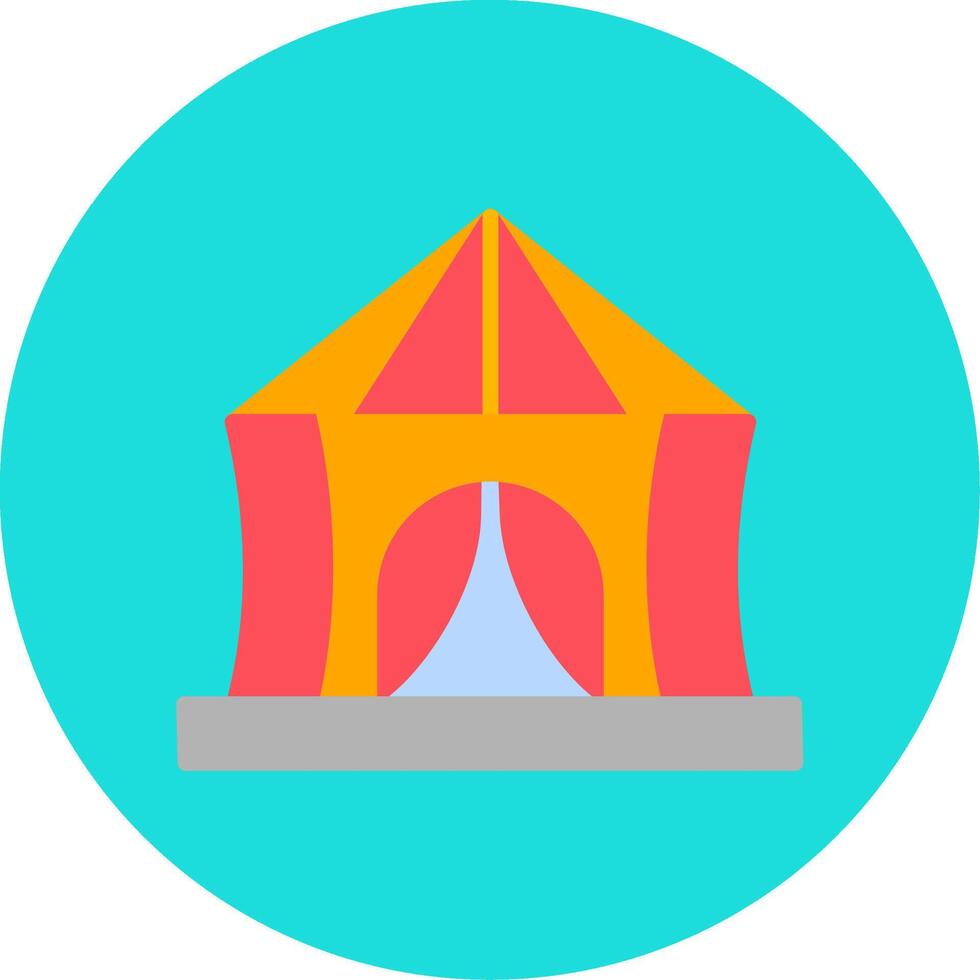 Circus Tent Vector Icon