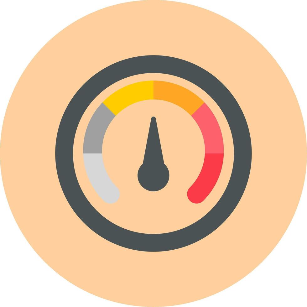 Speedometer Vector Icon