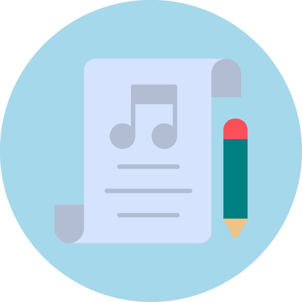 Music Composing Vector Icon