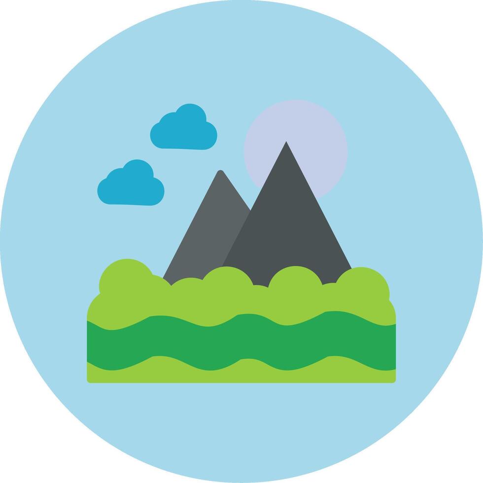 Mount Fuji Vector Icon