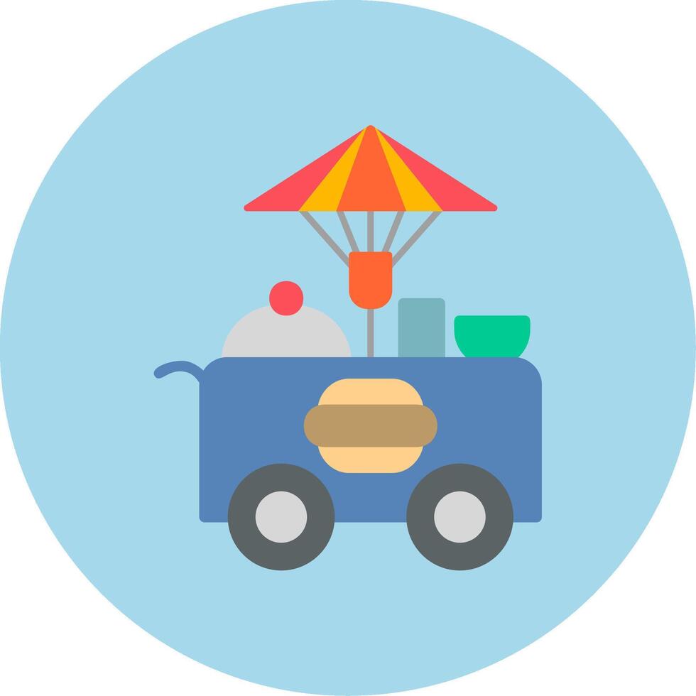 Food Stall Vector Icon