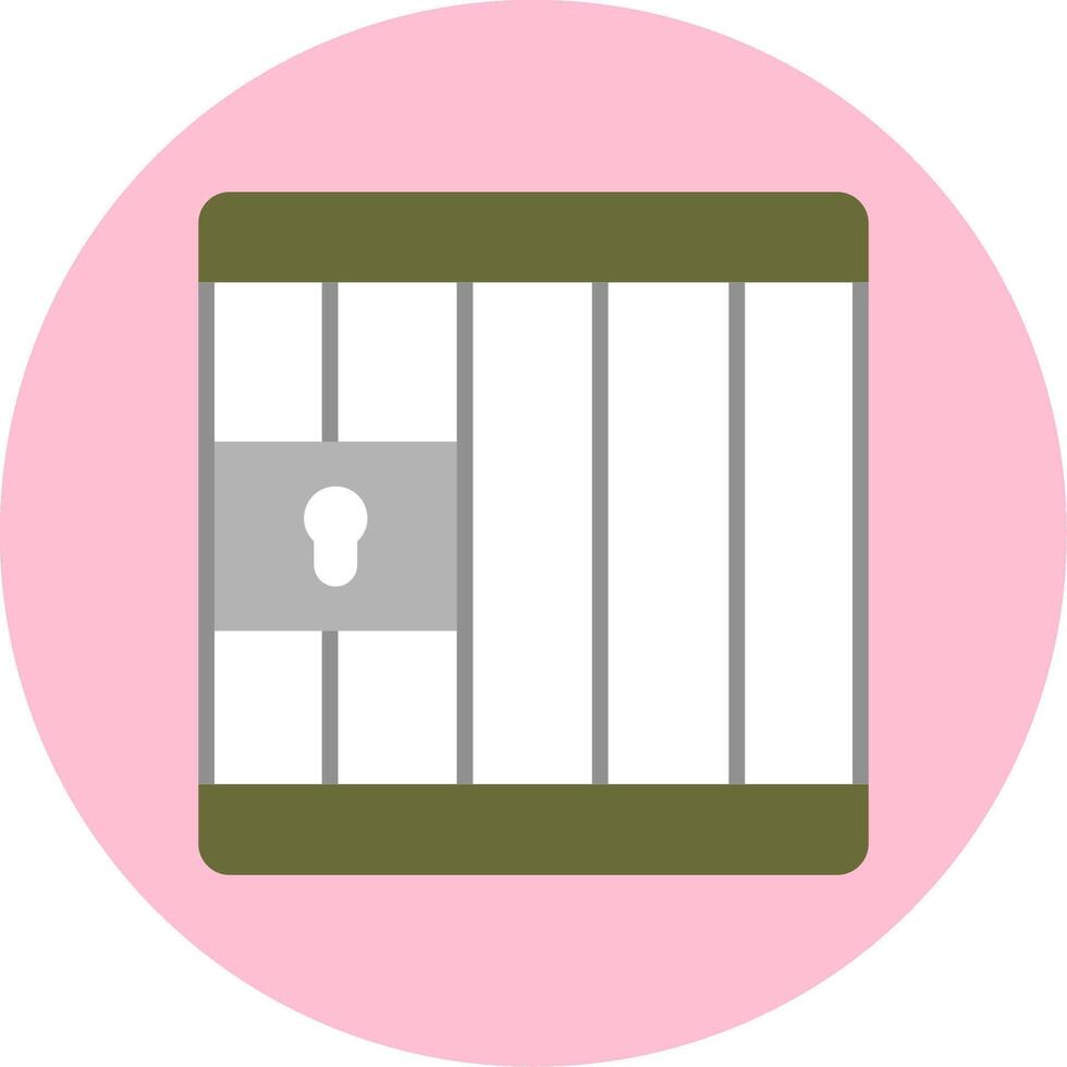 Military Jail Vector Icon