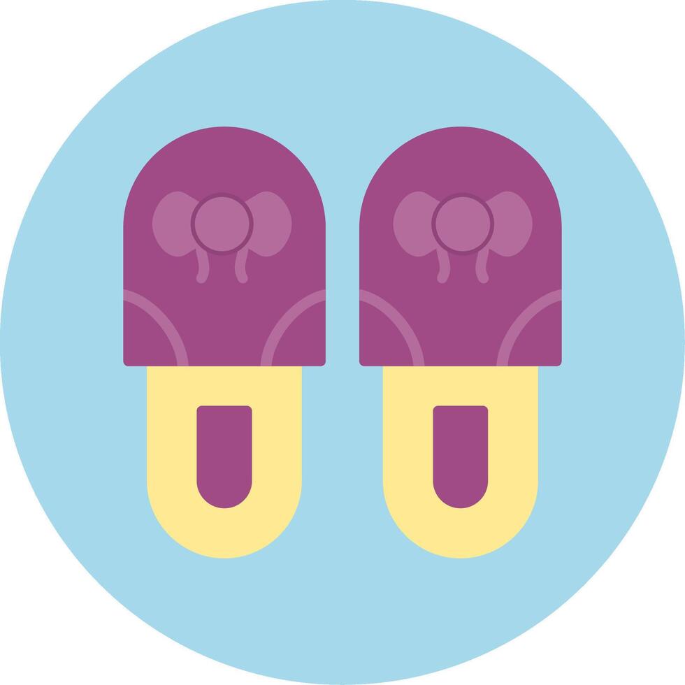 Slippers Vector Icon