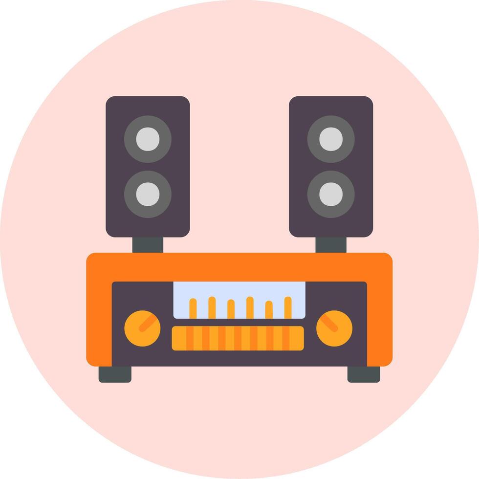 icono de vector de altavoces