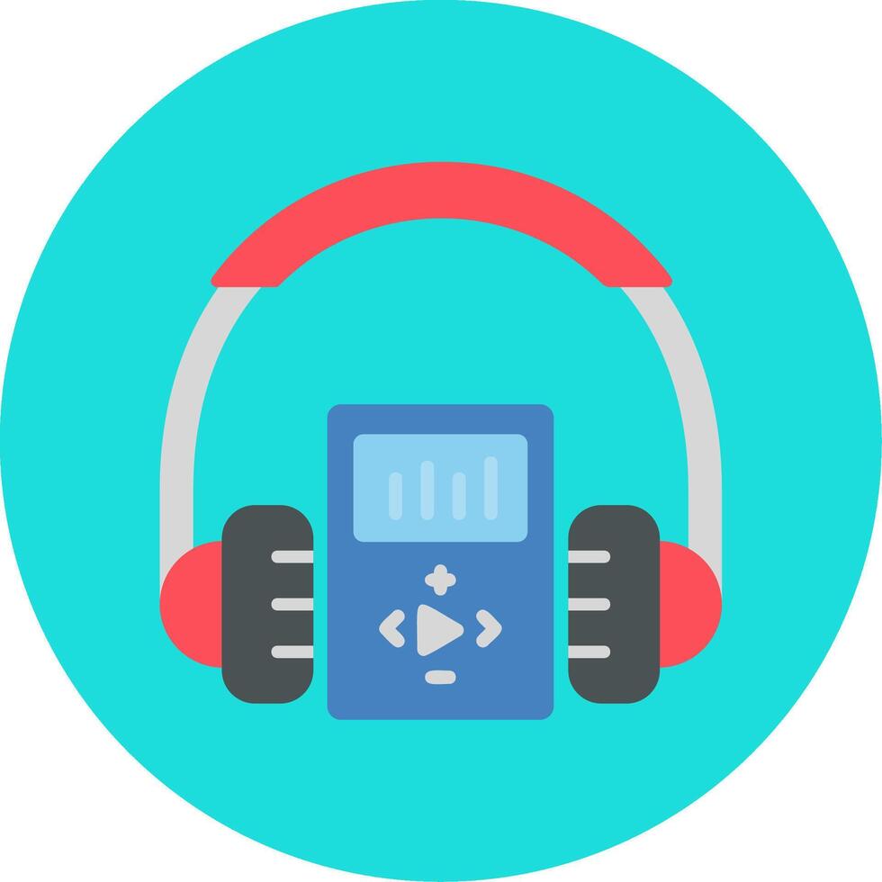 icono de vector de auriculares