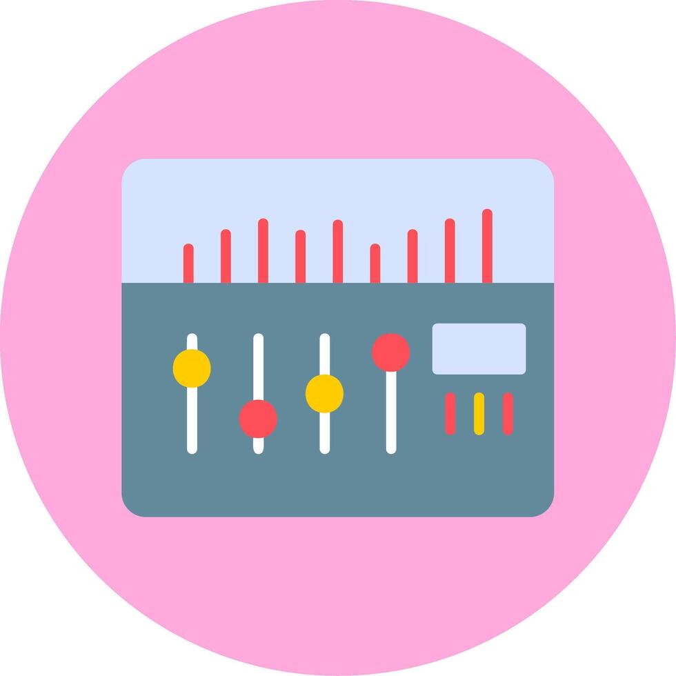 Sound Mixer Vector Icon
