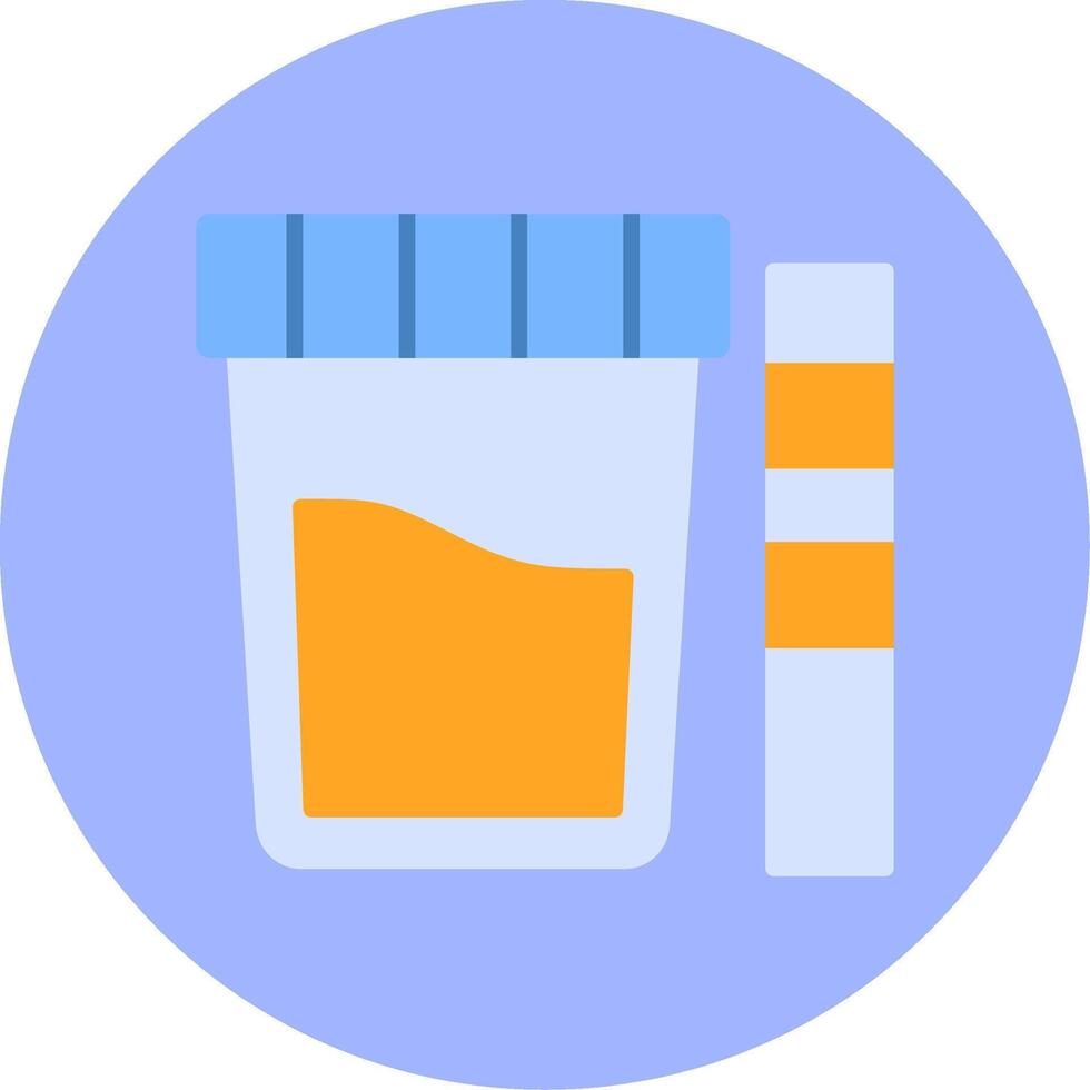 Urine Test Vector Icon