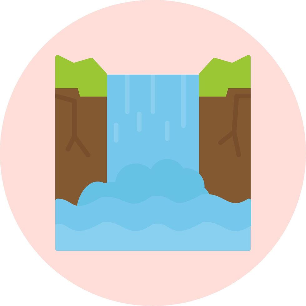 Waterfall Vector Icon