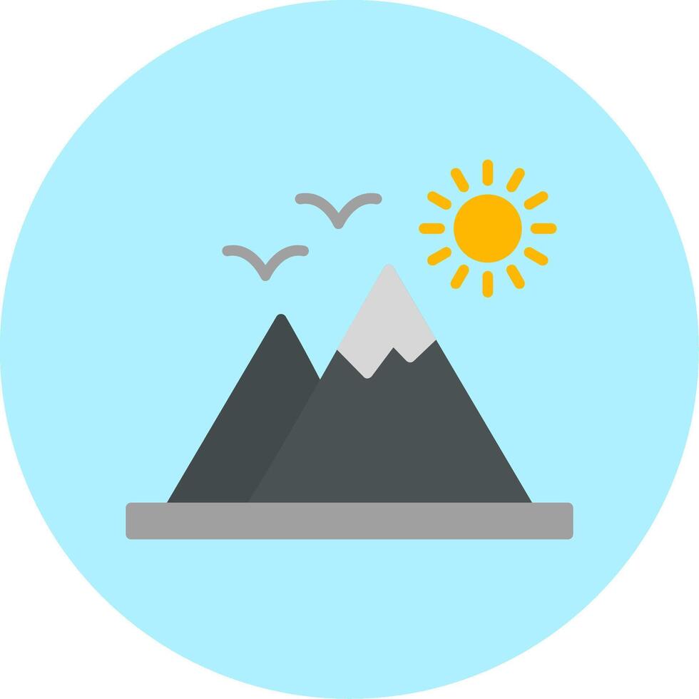 Mountain Vector Icon