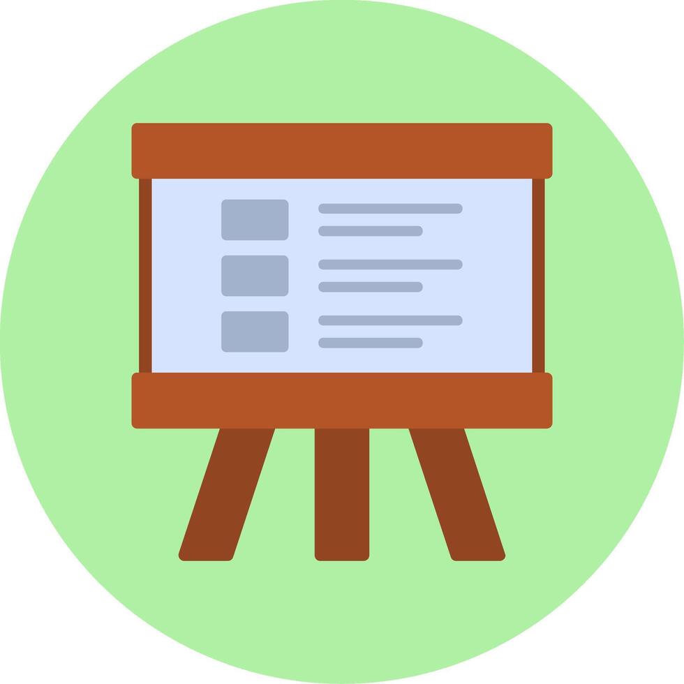 University Presentation Vector Icon