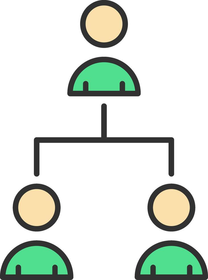 Hrm Line Filled Light Icon vector