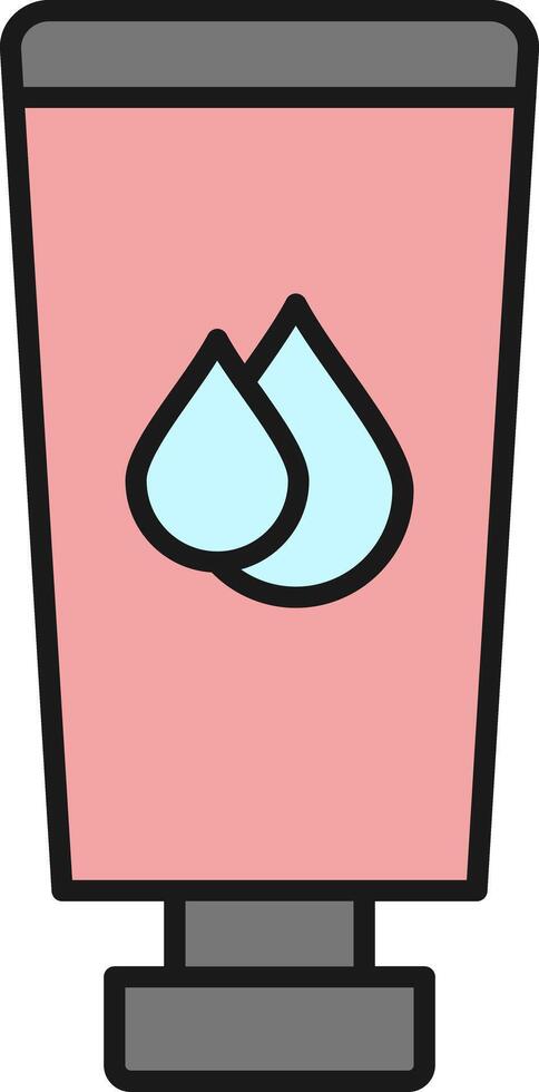 Body Lotion Line Filled Light Icon vector