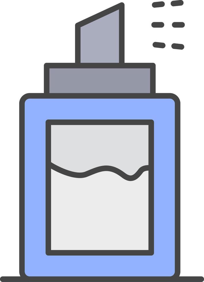 Deodorant Line Filled Light Icon vector