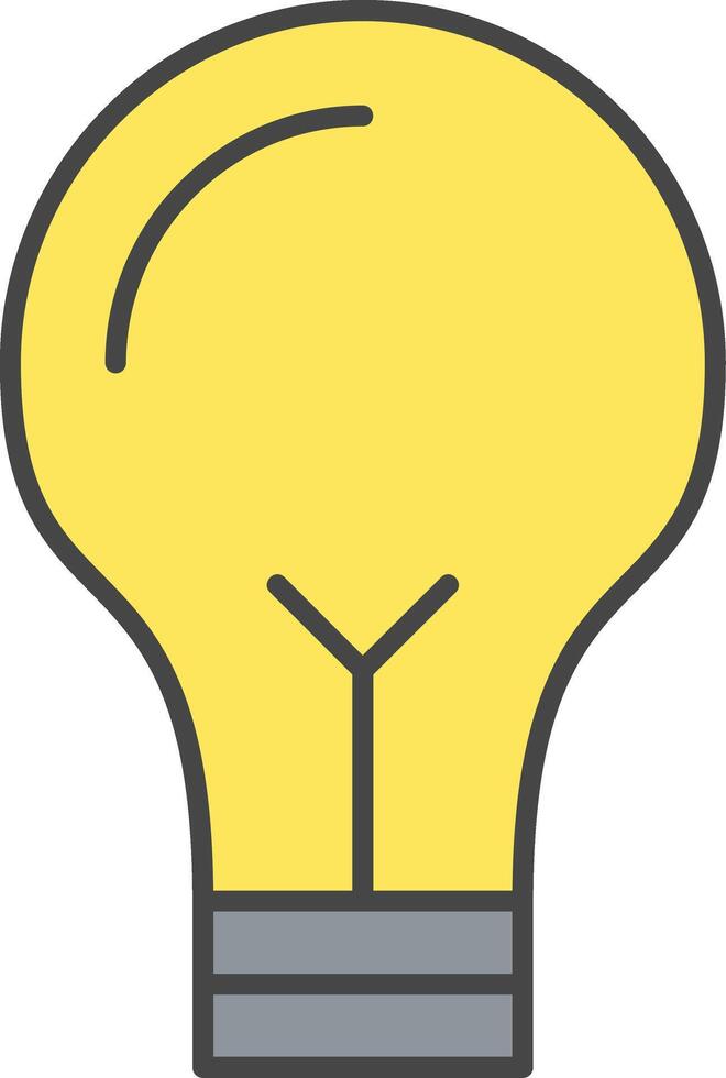 Strategy Line Filled Light Icon vector