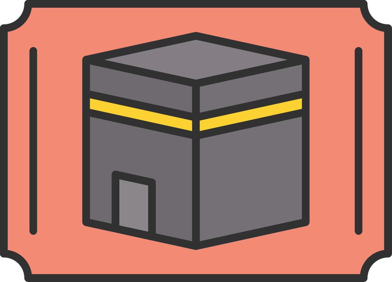Decoration Line Filled Light Icon vector