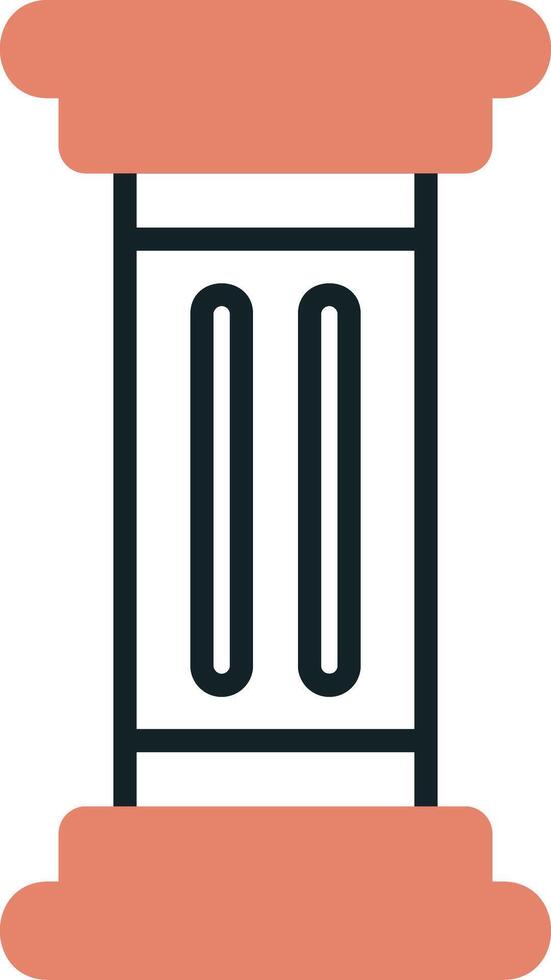 icono de vector de columna