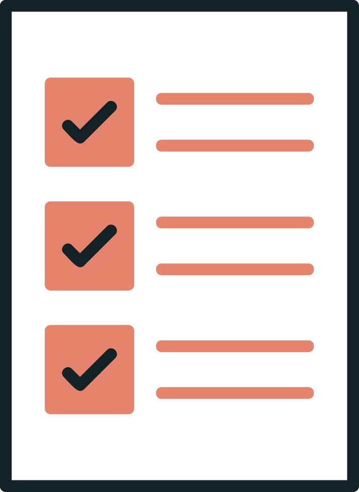 Check List Vector Icon