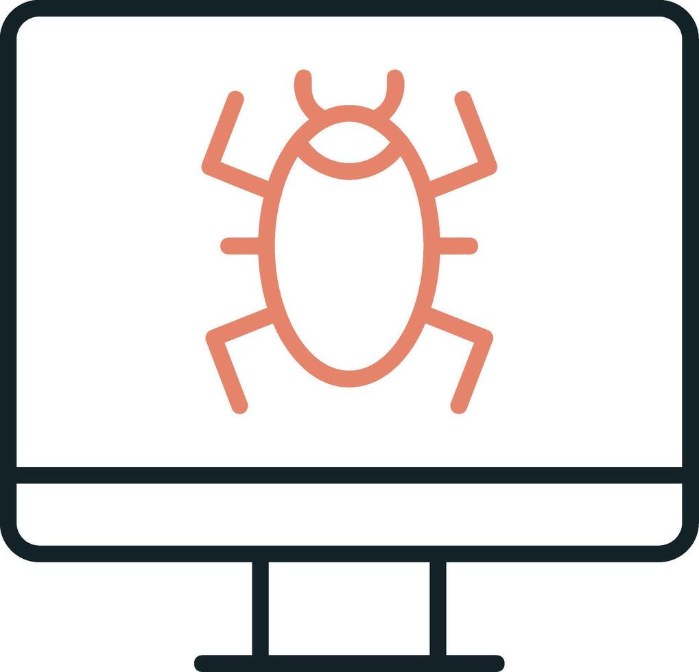 Computer Virus Vector Icon