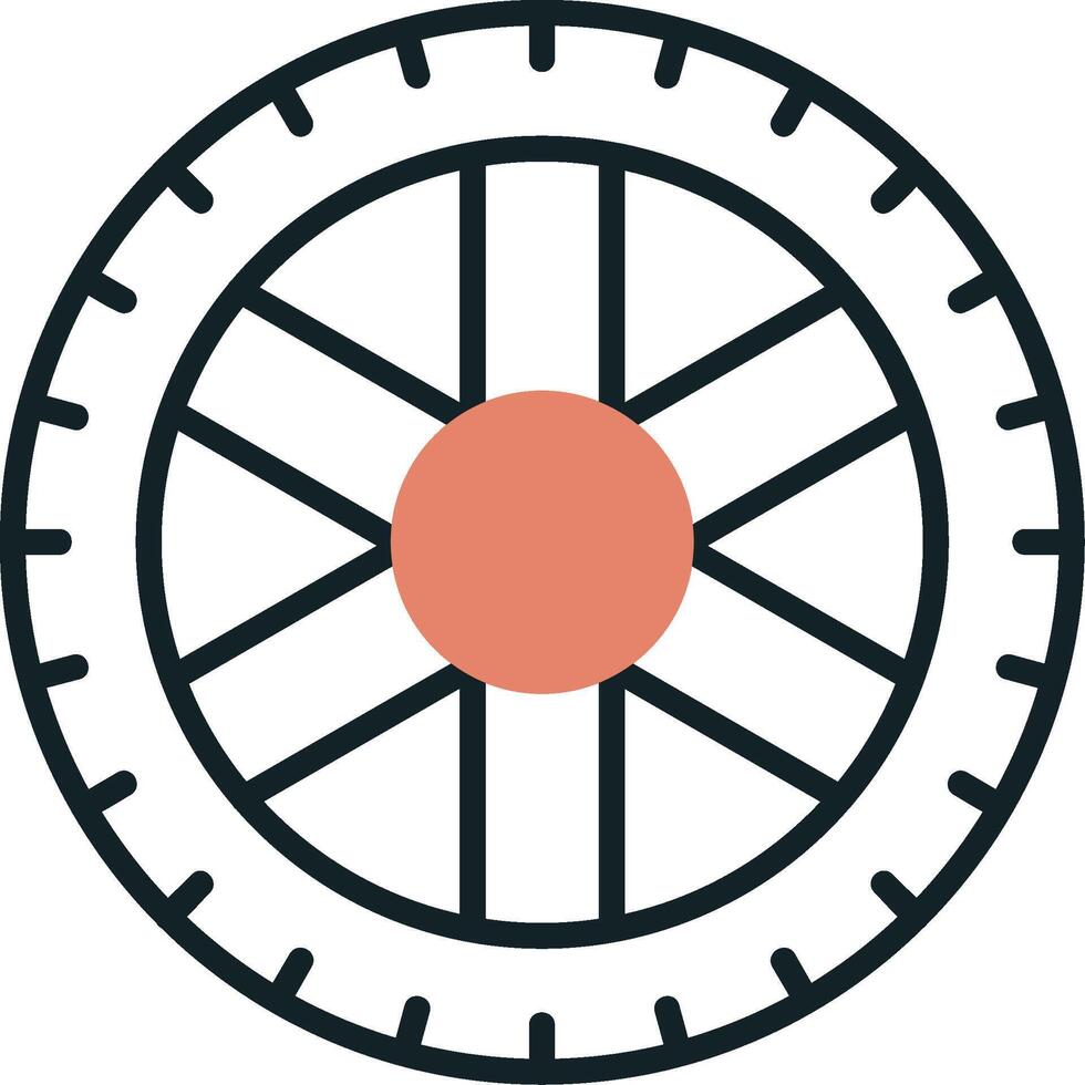 Tire Vector Icon