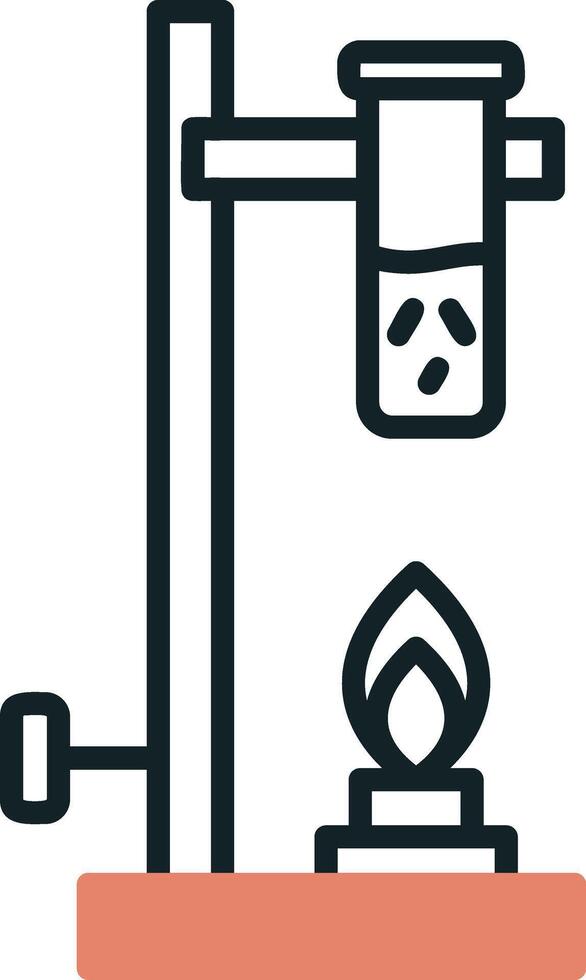 Bunsen Burner Vector Icon