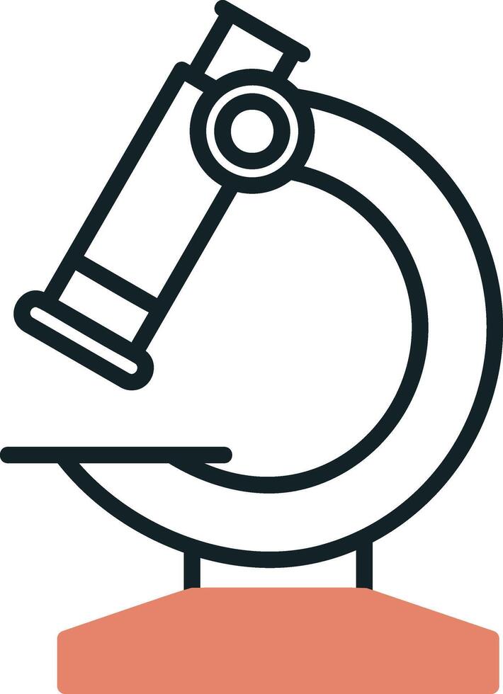 Microscope Vector Icon