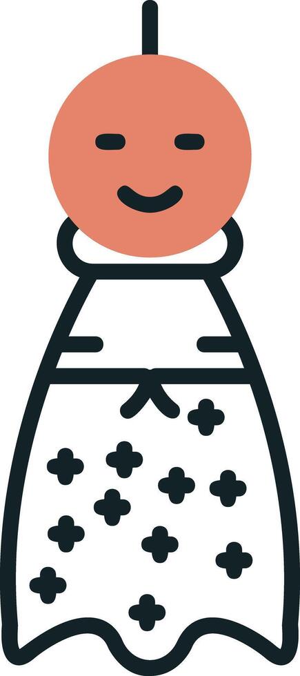 Teru Teru Bozu Vector Icon