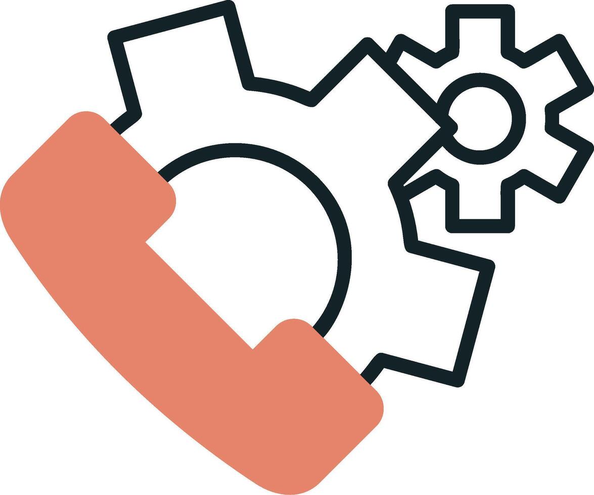 Call Settings Vector Icon