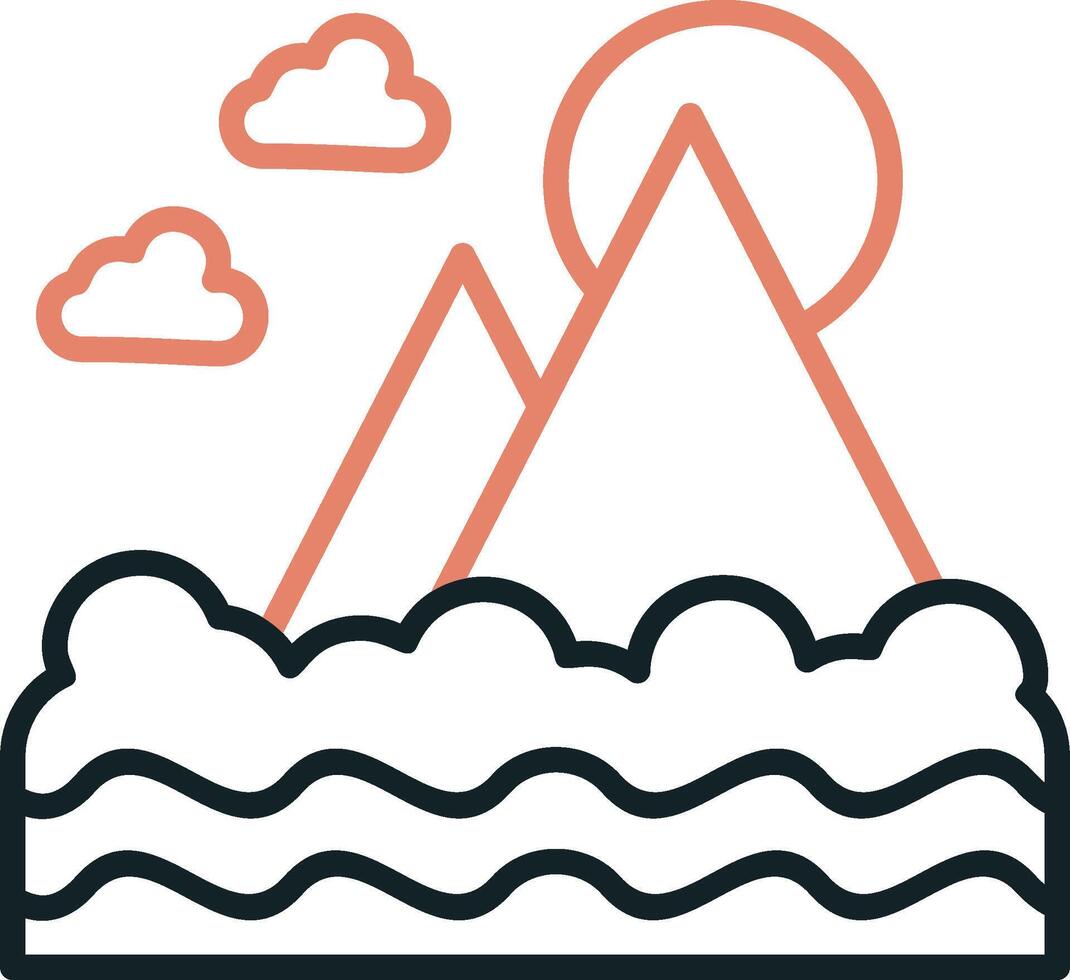 Mount Fuji Vector Icon