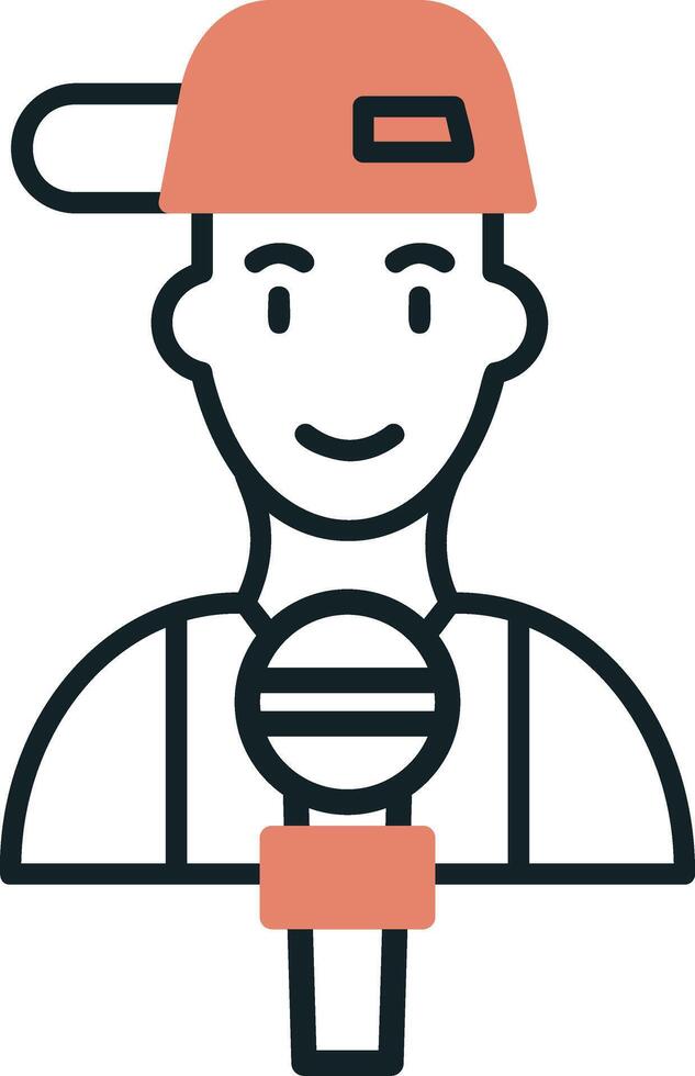 Rap Vector Icon