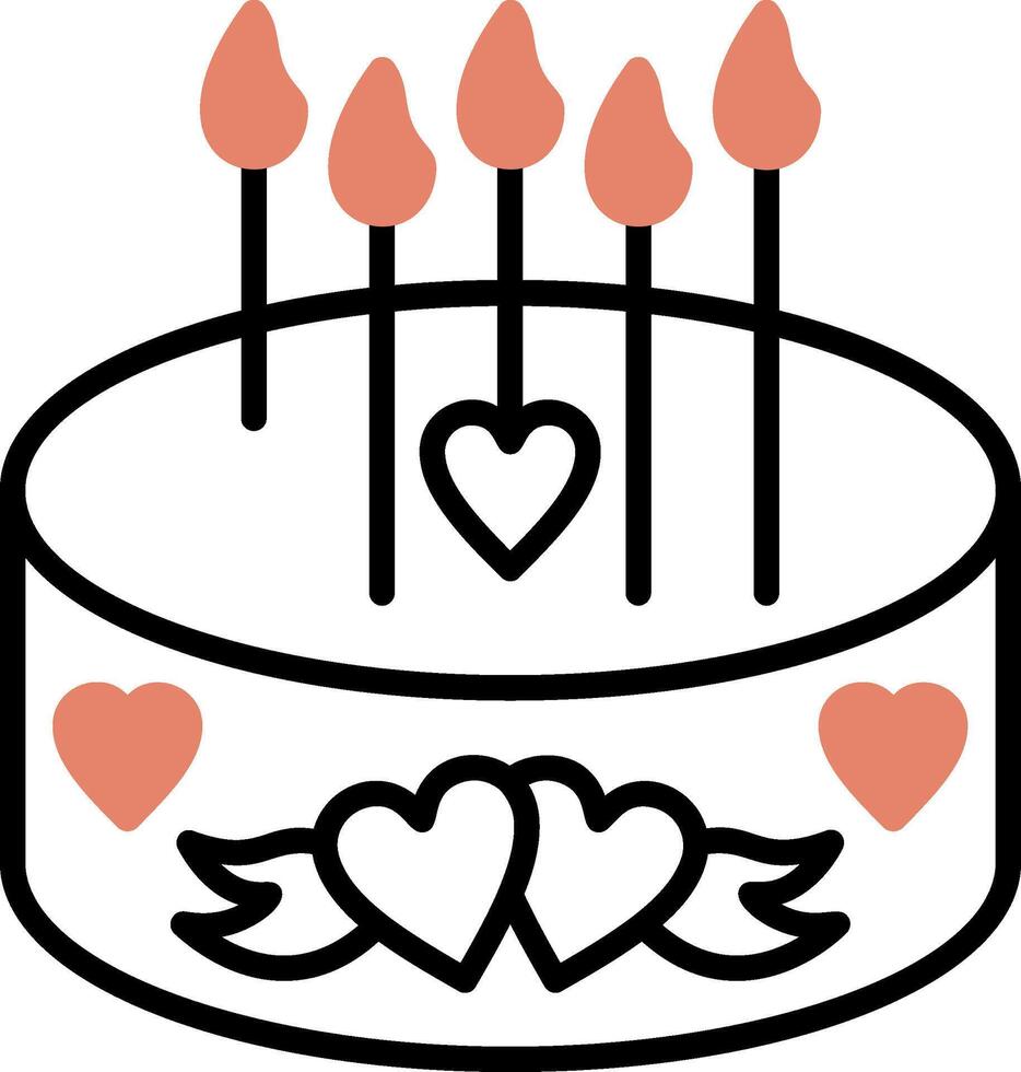 Cake Vector Icon