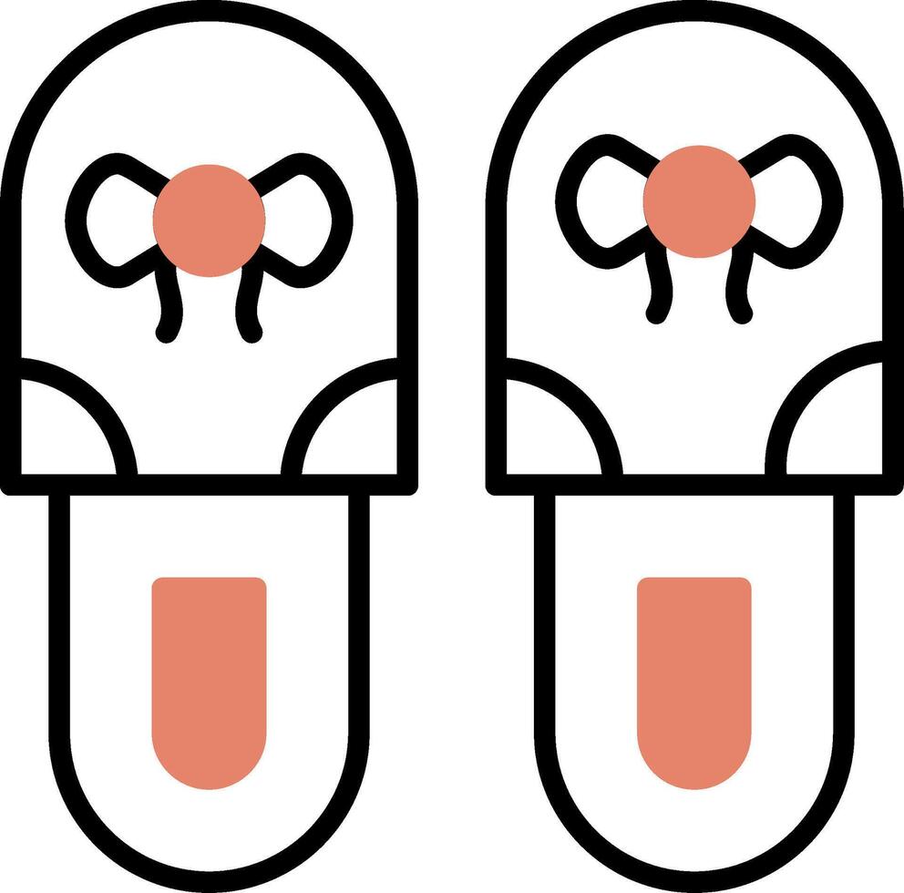 Slippers Vector Icon