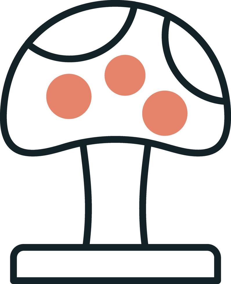 Mushroom Vector Icon