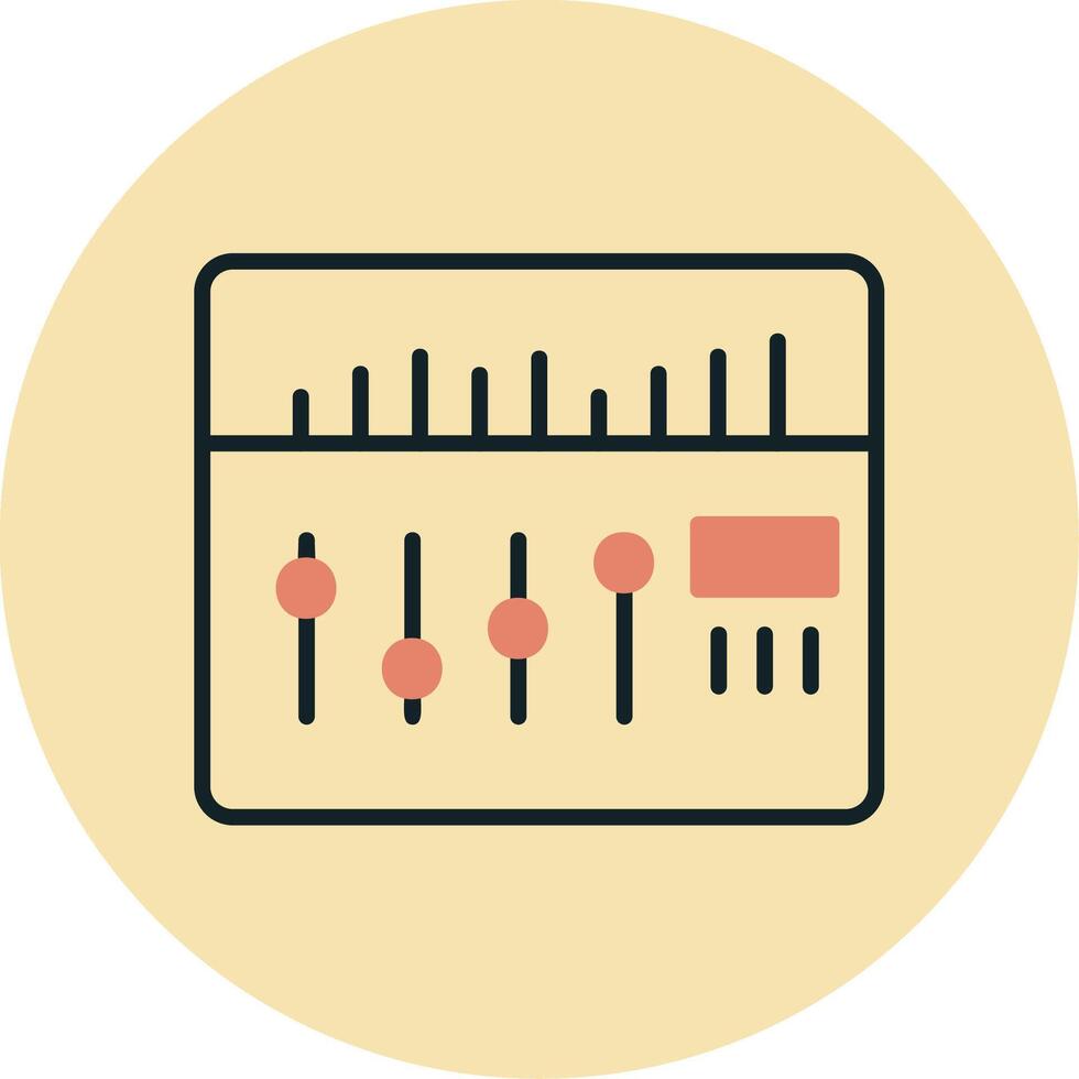 Sound Mixer Vector Icon