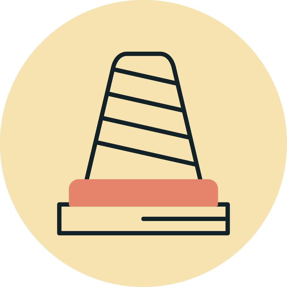 Traffic Cone Vector Icon