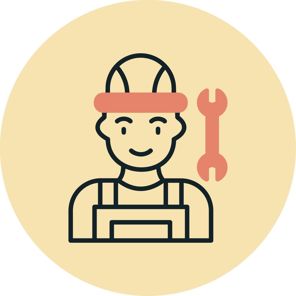 Car Mechanic Vector Icon