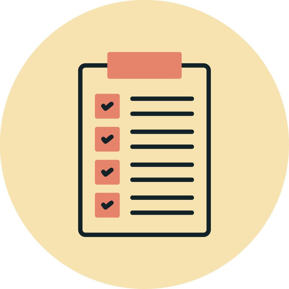 Check List Vector Icon