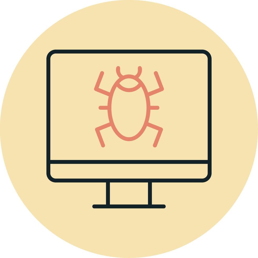Computer Virus Vector Icon